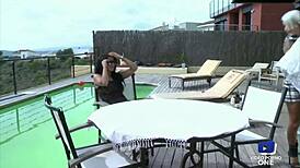 Reed Warms Yesenia for Terrace Action