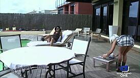 Reed Warms Yesenia for Terrace Action