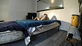 Scarlett Johnson Enjoys Her Private Solo Time, Leaving Viewers Curious About Her Masturbation Session