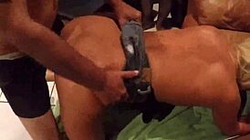 Two strangers meet in a hot setting.