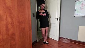 I fantasized sucking colleague's dick, and it happened with facial cum