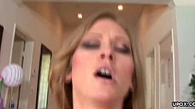 Hot Abby Rode secretly bangs her friend's man on the couch