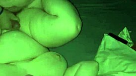 Suggestive wifey teases with her curvy charm tonight.