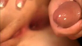 Amber Peach Orgasms From Ass Licking In Cowgirl