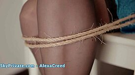 Hey, wanna watch Alexa Creed tied up and vibed to explosive orgasm on SkyPrivate?