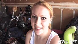 I love how my seductive girlfriend mixes cock-riding with oral.