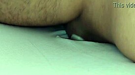Fuck me hard on the mattress with cum!