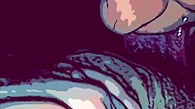 Amateur Bunny Sucks Big Cock with Toys and Fingering