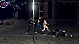 Solas City Heroes Pornplay Hentai Game Ep 1 Fucked By Futa Thugs In The Street