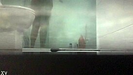 amateur video of a hot girl taking a relaxing bath.