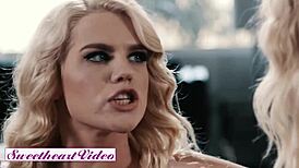 i felt so horny when my stepsis lilly bell licked my pussy after my bf ditched me