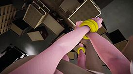 Android C21 Fly Sex in Wild Sajajin Full Cartoon