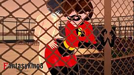 Helen Parr Says, 'Feel My Flexible Ass in Action'