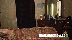 amteur hairy paki slut gets wild in ghetto hood 😜