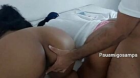 Big-ass MILFs take black cocks