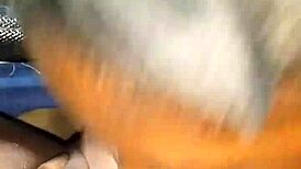 lil girl gives car blowjob cum