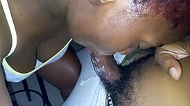 Jhodez1 Sloppily Sucks Big Monster Cock in Deepthroat Action with Milf Whore Skills