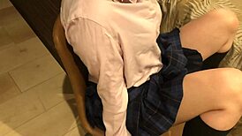 amateur asian babe in bathtub giving pov blowjob to j with big tits