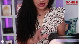 Probando juguetes, hablando sucio, masturbándome con ilusión