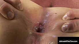 Thick 20-Year-Old Haley Hollister Enjoys Intense Pile-Driving Anal Action