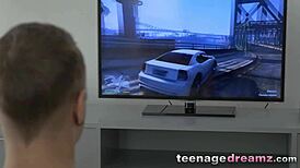 this euro babe gets her ass licked and fucked hard in hd, then cums from a blowjob