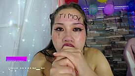 Slut Faces Huge Loads In Deepthroat Gagging