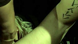 Master subtly binds busty slave for dildo pleasure then hard fucking.