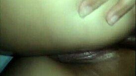 In the heat of passion, she takes anal from behind, her perfect latina ass gripping tight.