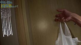 Beautiful nurse with erotic body skips work for Hakone trip, fog accident, panty flash