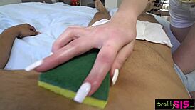 Lily Larimar Tells Stepbro To Strip Naked