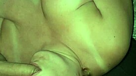 milf gives head while playing with vibrator