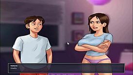 What happens in summer time saga unc part 6 with those big natural tits?