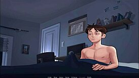 What happens in summer time saga unc part 6 with those big natural tits?