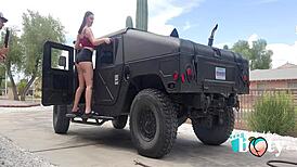 Behind the Booty Alt Pawg Raven Vice on Set for Pawged Bts