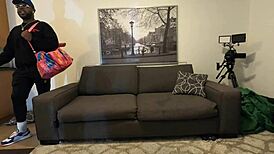 cinnamon baileyy casting pov gets wild with intense squirting