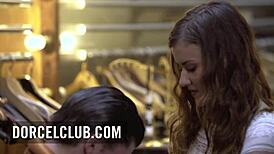 Mina sauvage's first anal ride