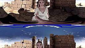 desert fantasy with horny moka mora in evil eyevr's bent over cowgirl.