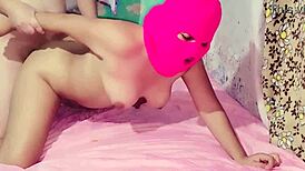 Mexican Redhead Ex Screams During Intense Doggystyle Fuck in Bed. Real Hard Sex Makes Her Moan Loudly.