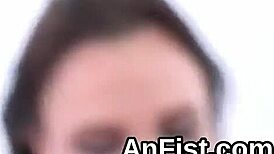 Spicy lesbians fist juicy pussies