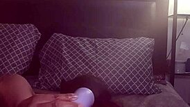 Dea Plays with Dildo in Her Ass and Pussy Solo