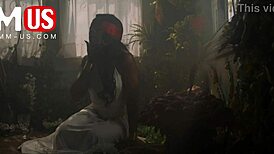 Exploring love in the garden with ana foxxx