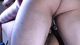 This petite Latina stepdaughter let me test her tight pussy until she climaxed. It was wild with my cute teen friend.