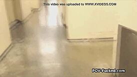 Wow, check this perfect titty teen giving a POV blowjob!