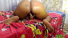 From blowjob action with big black cock from behind!!