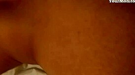 the horny milf gets spanked repeatedly by the amateur in a hardcore session.