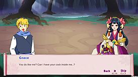 Hero by chance p3 explores naughty anime adventures.