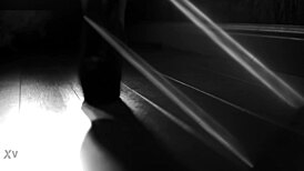 chic sugarnadya dances seductively in black and white lingerie, teasing with horny moves