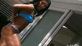 Hey, wanna see this tanned Brazilian brunette get wild?