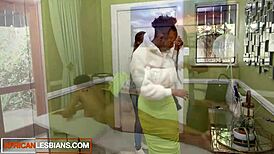 i'm a black lesbian massage therapist giving wet tight pussy toy orgasms