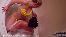 Having great natural tits will help you get in to any USA afterhours party with hot chicks